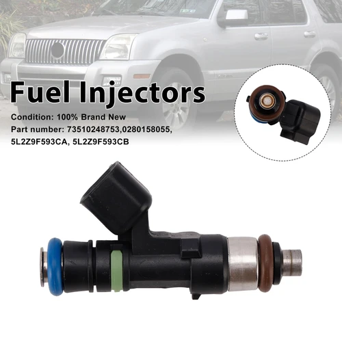 0280158055 Fuel Injectors 5L2Z9F593CA For Mercury Mountaineer Ford Explorer