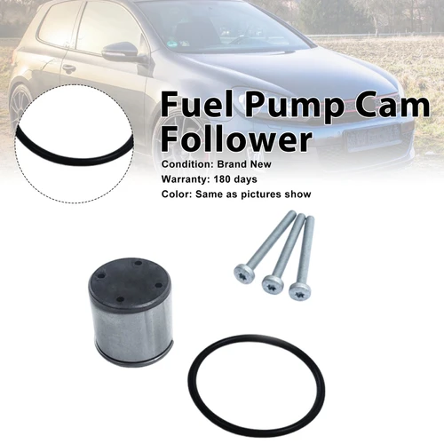 Fuel Pump Cam Follower Tappet Seal + O-Ring Fit Audi TT 2.0 Fit Seat Fit Skoda