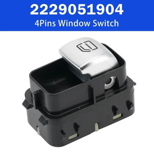 4Pins Window Switch 2229051904 for Mercedes-Benz W213 W222 E300 S500 S600 S400