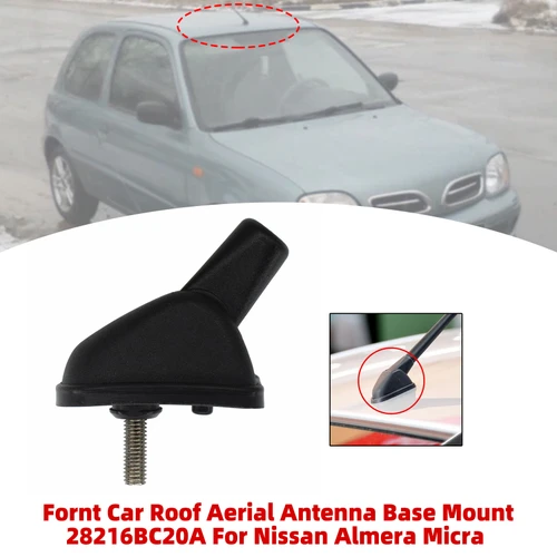 Fornt Car Roof Aerial Antenna Base Mount 28216BC20A For Nissan Almera Micra
