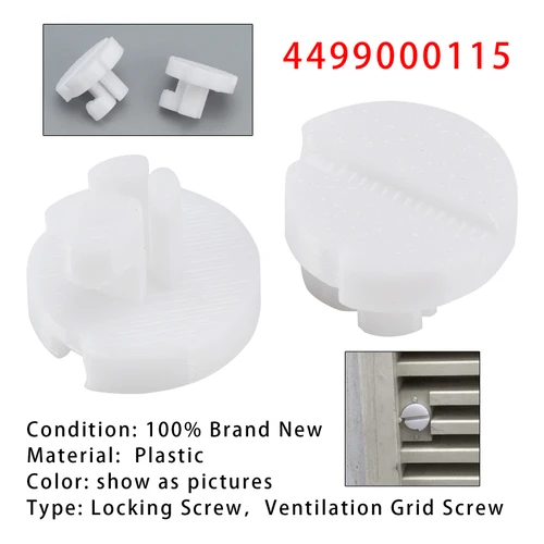 2X Replacement Locking Screws For Dometic Fridge Vent Grille
