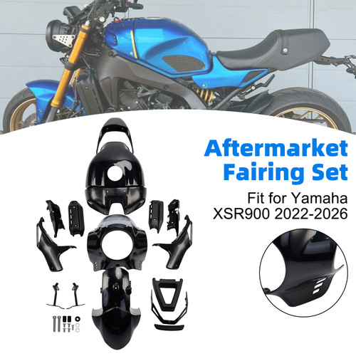 Bodywork Fairing Injection ABS Unpainted For Yamaha XSR900 2022-2026