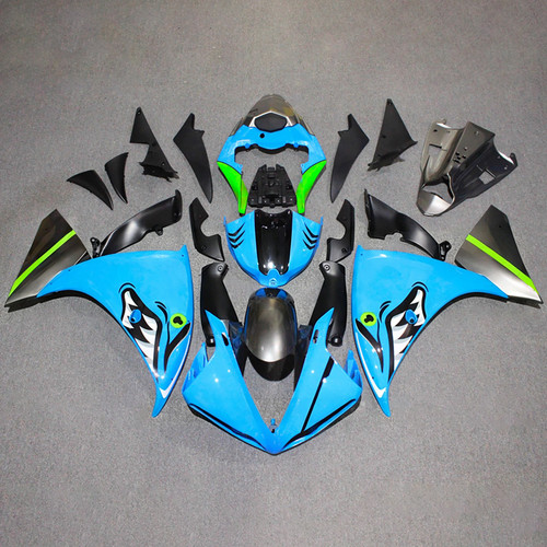 Injection Fairing Kit Bodywork Plastic ABS For Yamaha YZFR1 YZF-R1 2009-2011
