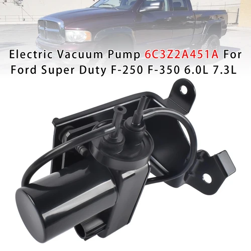 Electric Vacuum Pump 6C3Z2A451A For Ford Super Duty F-250 F-350 6.0L 7.3L