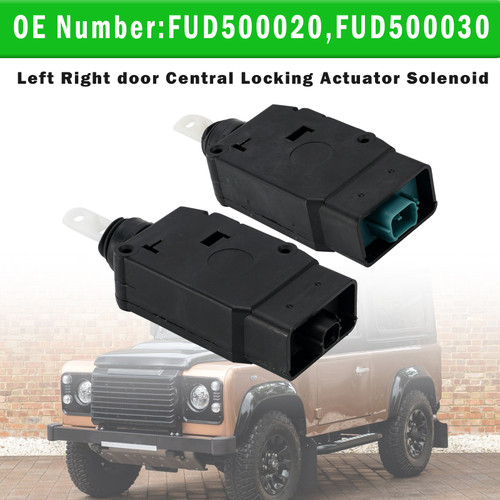 Pair Central Locking Actuator Solenoid For Land Rover Defender 2002-2016