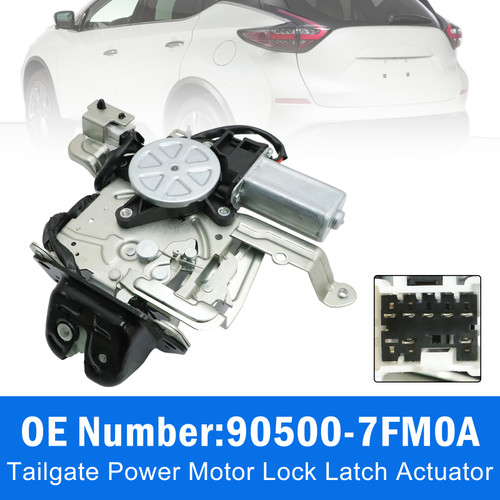 Tailgate Power Lock Latch 90500-7FM0A For Nissan Rogue Murano 2017-2024