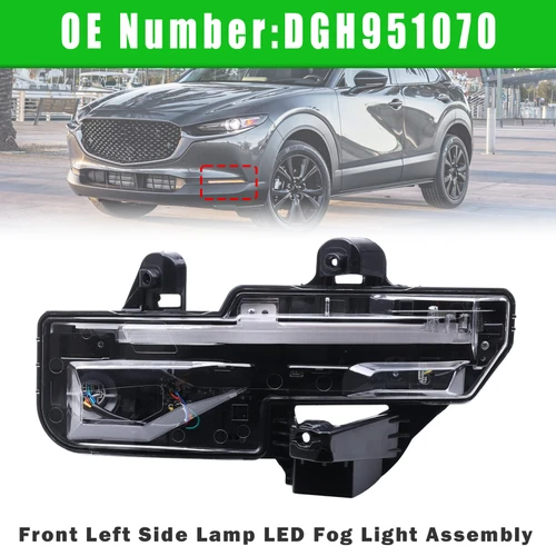 Front Left LED Fog Light Assembly DGH951070 For Mazda CX30 2020-2023