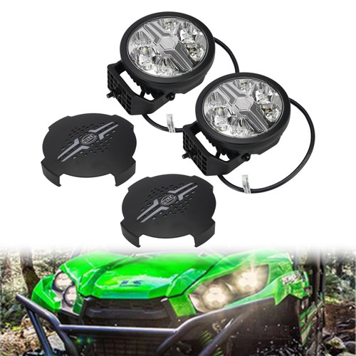 Round Auxiliary Lamp ValueFit 6" 12/24V 90W 8500LM 6000K For HELLA