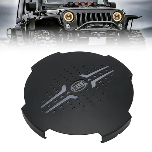 Round Auxiliary Lamp Protective Cover ValueFit 9" For HELLA 8XS 358198011