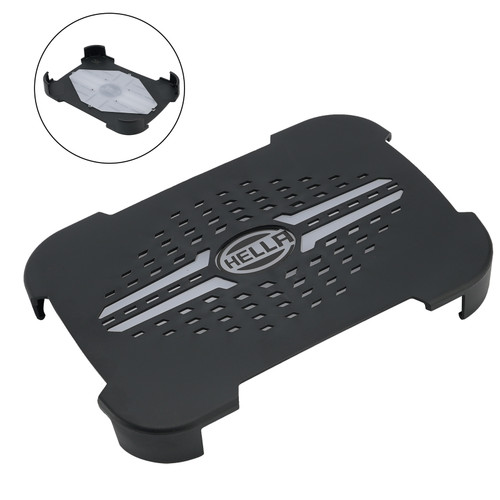 Square Auxiliary Lamp Outer Protective Cover ValueFit 9" For HELLA 358198021