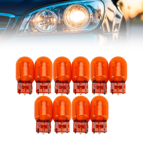 Car Light Amber Halogen Auxiliary Bulb WY21W 12V 21W For HELLA 8GP 009 021-002