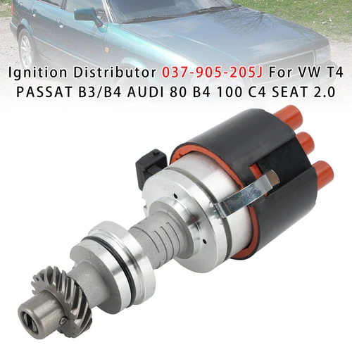 Ignition Distributor 037-905-205J For VW T4 PASSAT AUDI 80 100 C4 SEAT