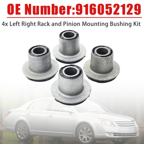4x Left Right Rack and Pinion Mounting Bushing Kit For Toyota Sienna 2004-2011