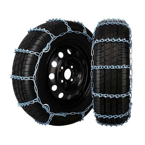 2 Pack V-Bar Tire Chains for Car SUV 14" to 18" Tire Snow Ice Traction