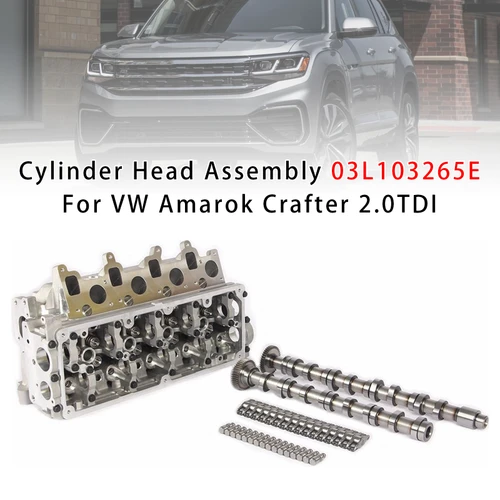 Cylinder Head Assembly 03L103265E For VW Amarok Crafter 2.0TDI