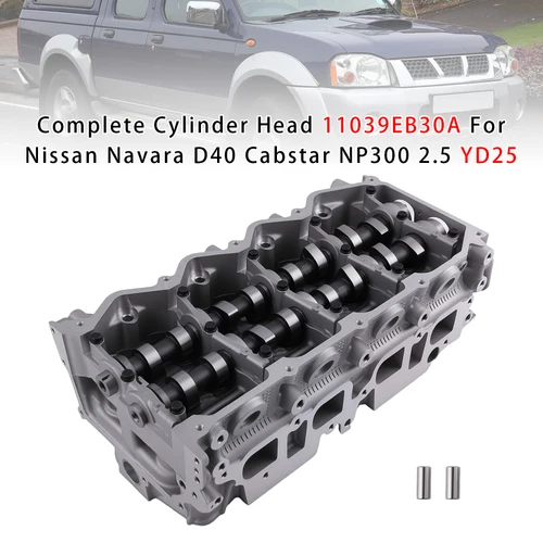 Complete Cylinder Head 11039-EB30A For Nissan Navara D40 Cabstar NP300 2.5 YD25