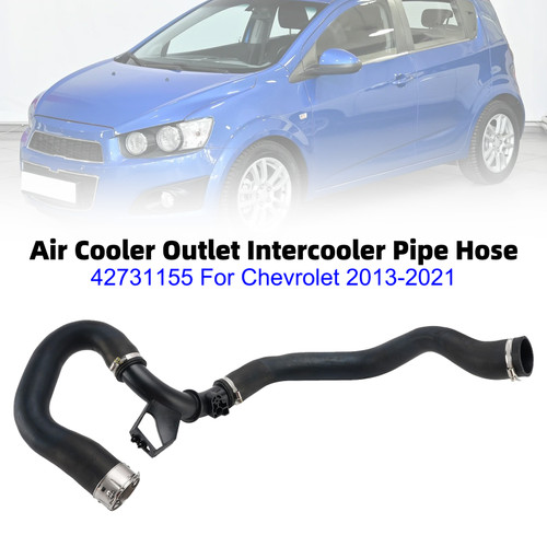 Air Cooler Outlet Intercooler Pipe Hose 42731155 For Chevrolet 2013-2021