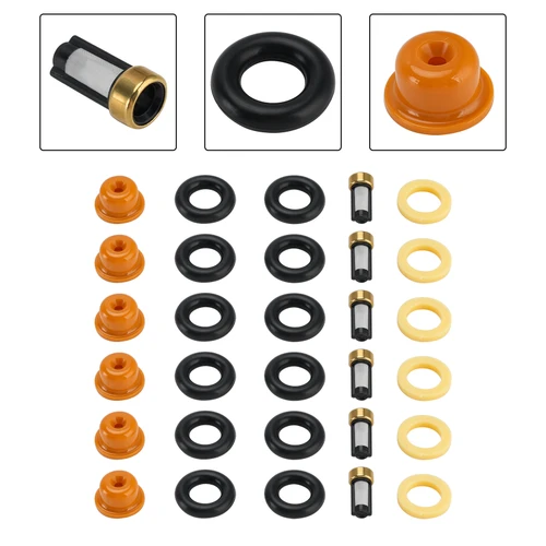 Fuel Injector Seal O-Ring 0280150158 For Porsche 911 3.2 Carrera 1983-1986