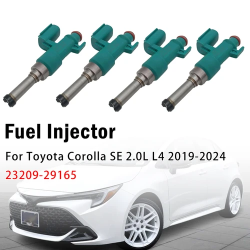 4Pcs Fuel Injector For Toyota Corolla SE 2.0L L4 2019-2024 23209-29165