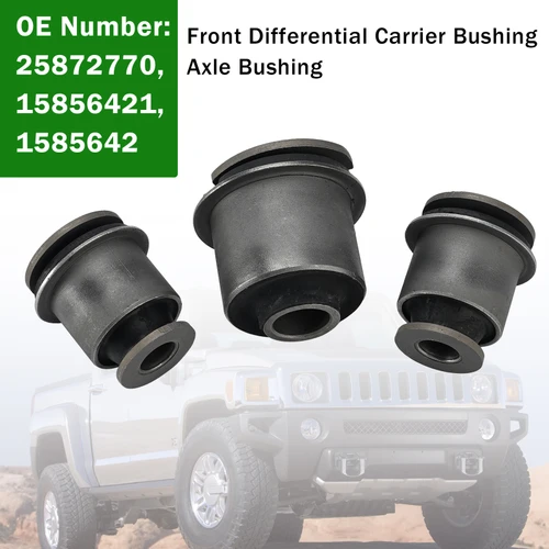 3Pcs Bushing Mount Frame Brace 96401-EZ70B For Hummer H3 H3T 2006-2010