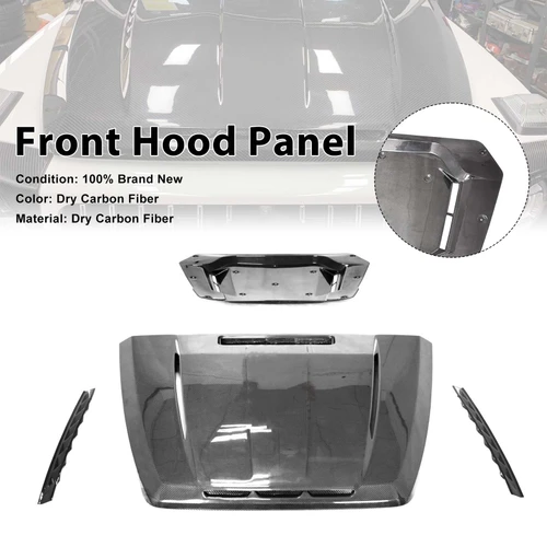 Carbon Fiber Shark Style Front Hood Panel Fit Mercedes G-Class W464 W465 2019+