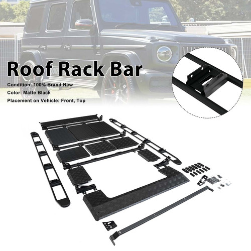 Roof Rack Rail Cross Bar Luggage Fit Benz G Class W463A W464 Without Ladder