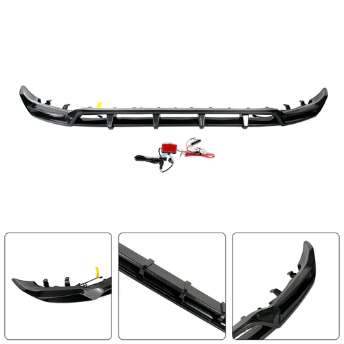 Dry Carbon Front Bumper Lip Fit Mercedes Benz G-Class W464 W463A 2019-2023