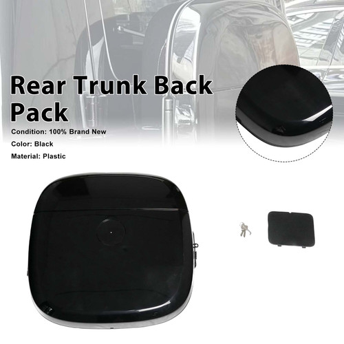 Black Rear Design Box Trunk Back Pack Fit Mercedes Benz G Class W463 W464 W465