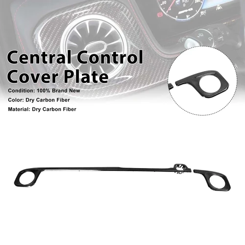 Carbon Fiber Central Control Cover Fit Mercedes G-Class W465 W464 2019-2026