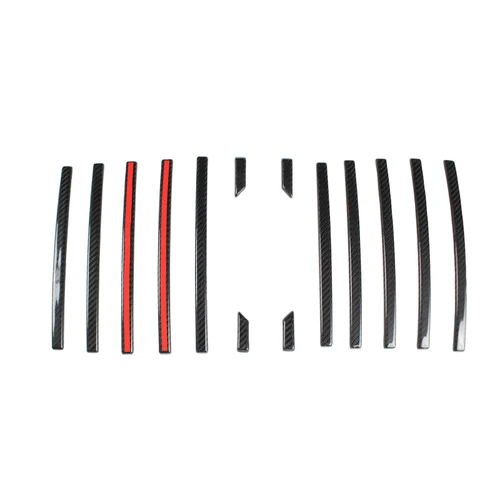 Carbon Fiber Front Grille Trim Cover Fit Mercedes G Class W464 G63 2019-2023