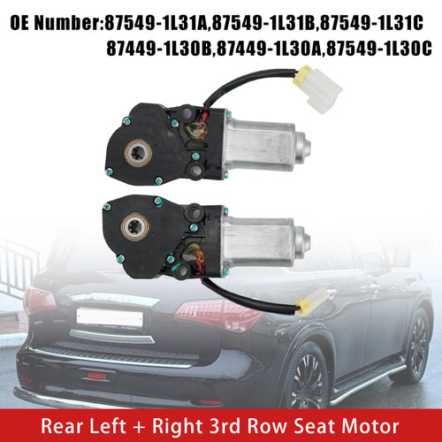 Rear Left+Right 3Rd Row Seat Motor 87449-1L30B For Infiniti QX56 QX80 2011-2017