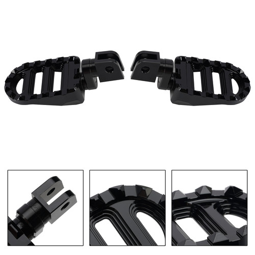 Front Footrests Foot Pegs fit for Suzuki Boulevard M109R 2006-2025 Black