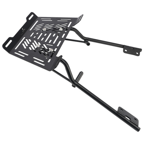 Black Rear Luggage Rack Enlargement Plate For Yamaha Tracer 700 / GT 2016-2020