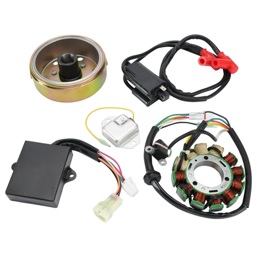 Stator Regulator CDI Box Ignition Coil Flywheel For Yamaha Banshee YFZ350 97-11