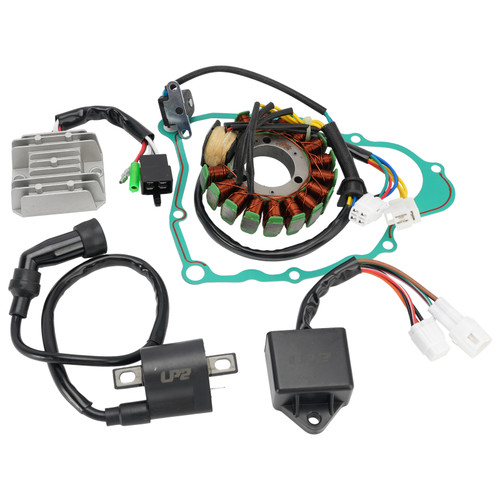 Stator Regulator CDI Box Ignition Coil For Yamaha Timberwolf 250 YFB250FW 94-96
