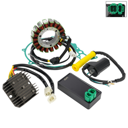 Stator Regulator CDI Box Ignition Coil Gasket For Honda NX650 Dominator 1988-89