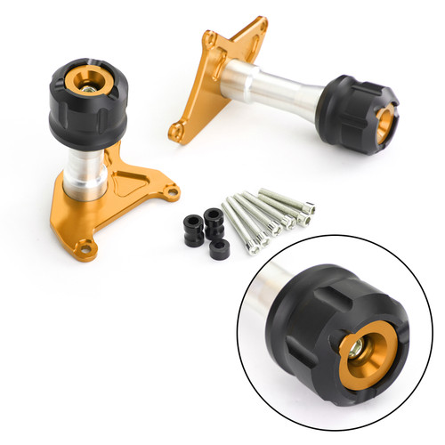 CNC Gold Motorcycle Frame Slider Anti Crash for Honda MSX125 SF Grom 2013-2020