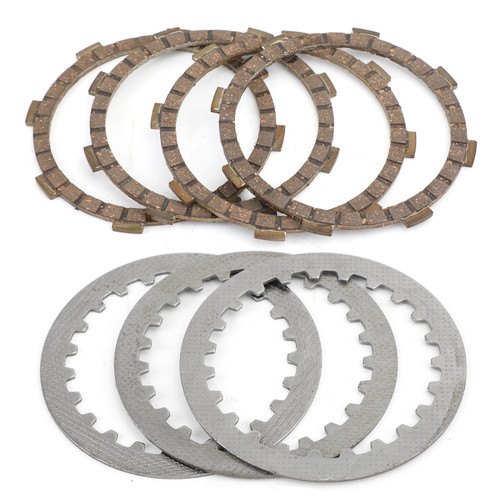 Clutch Kit Iron & Friction Plates for Yamaha YB100 DX100 L5 L5T L5TA 1969-1987