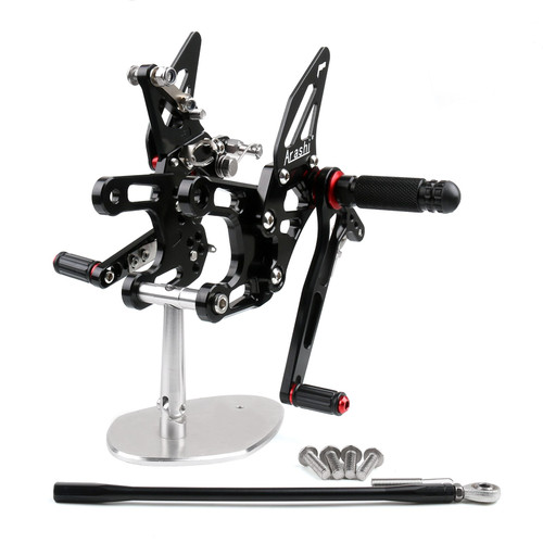 Rearset Rear set for Kawasaki ZX10R ZX 10R 2008-2010 Black