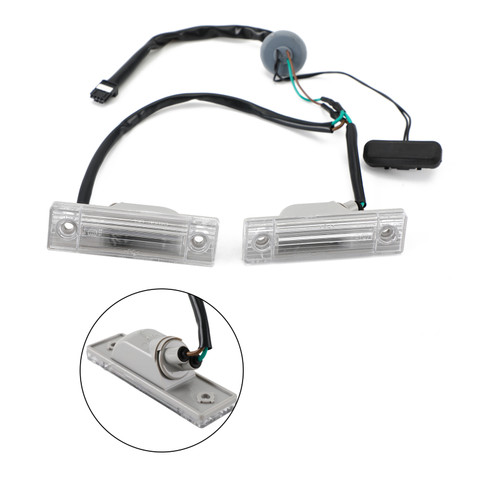 Rear Trunk Release Switch Licence Plate Lamp Fit Chevy Cruze Orlando 2011-2014 with light