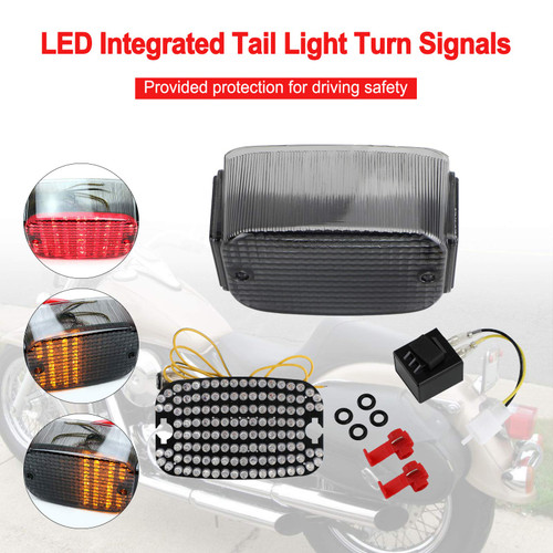 Led Tail Light Turn Signals For KAWASAKI Vulcan 800 Classic 1500 VN-15 VN400