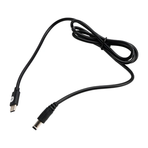 USB Type-C to 15V DC 5.5mm*2.5mm Adapter Cable 1m 39.37inches PD Charger Cord