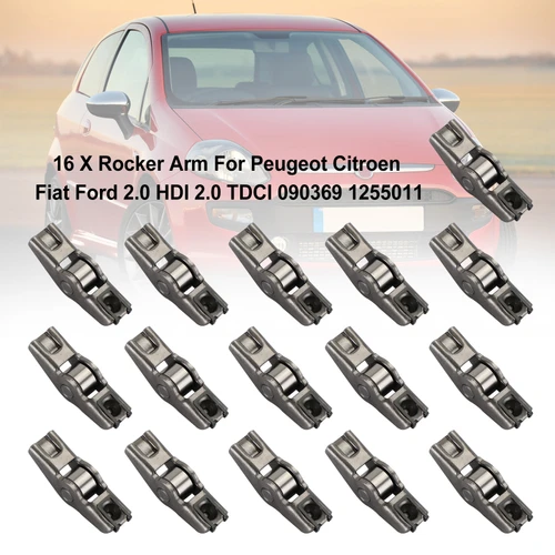 16 X Rocker Arm For Peugeot Citroen Fiat Ford 2.0 HDI 2.0 TDCI 090369 1255011