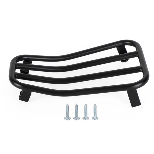 Floor Board Rack Carrier Matt Black For Vespa 125 200 250 300 GTS GTV GT GTL
