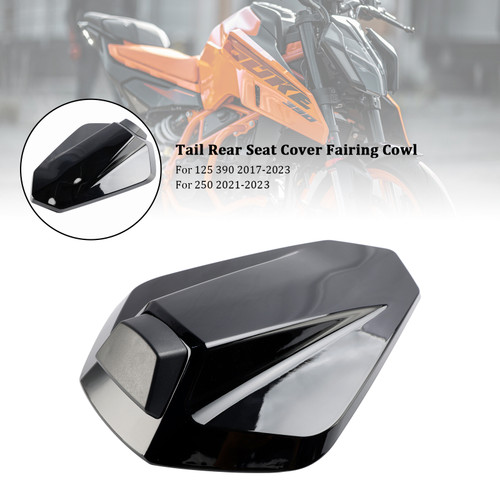 Tail Rear Seat Cover Fairing Cowl For 125 250 390 Duke 2017-2023 Black