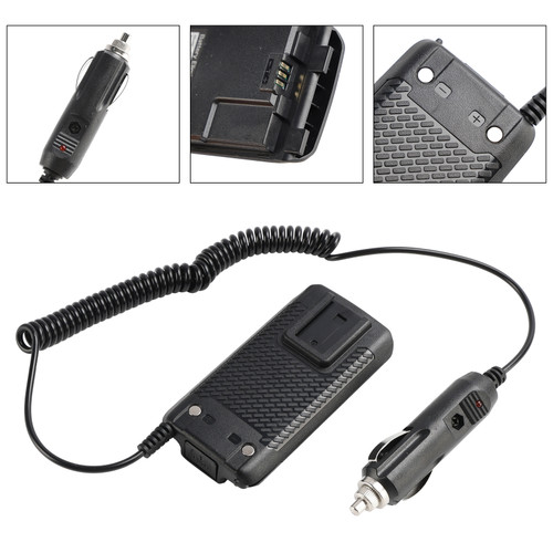 Quansheng UV-K5 Car Charger 12V/24V Battery Eliminator For UV-K5 UV-K6 UV-5RPLUS