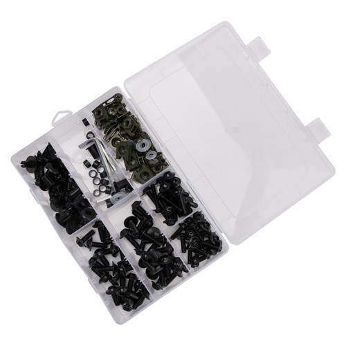 Fairing Bolts Screws Bodywork Kit For Yamaha YZF R6 R1 R3 R25 FZ07 FZ09 Black