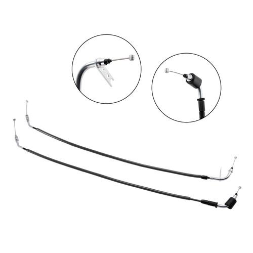 Throttle Cable Wire for Suzuki GSXR600 GSXR750 2011-2023 Black