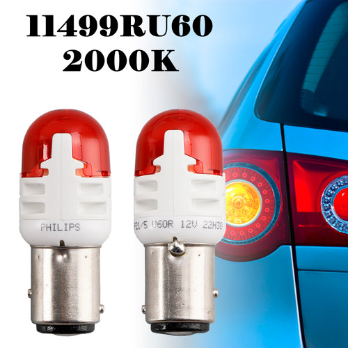 Car Light LED-RED Ultinon Pro6000 P21/5W 11499RU60 For PHILIPS