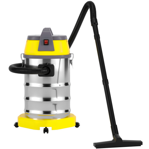 Wet Dry Blow Three Uses 10 Gallon 3200w 8 Peak Hp Stainless Steel Shop Vac Vacuum Cleaner Garage Portable Car Detailing For House Garage Workshop Car
